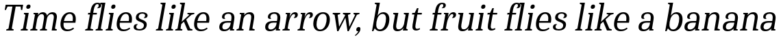 Haboro Serif Condensed Medium Italic
