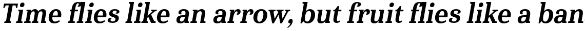 Haboro Serif Condensed ExtraBold Italic