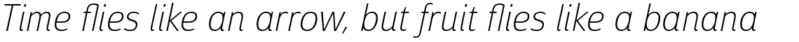 Solitas Normal Thin Italic