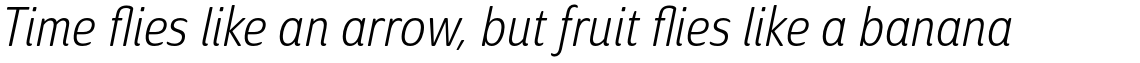 Solitas Condensed Light Italic