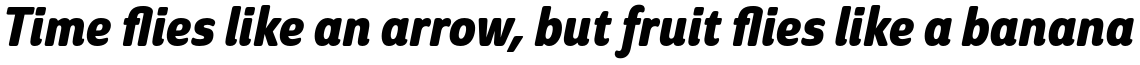 Solitas Condensed Bold Italic