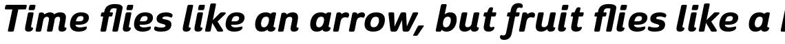 Solitas Extended Demi Italic