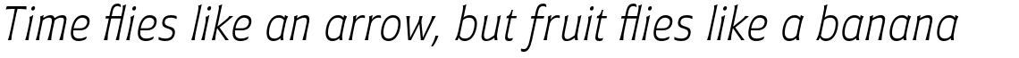 Plathorn Condensed Light Italic