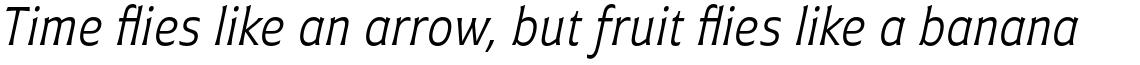 Plathorn Condensed Book Italic