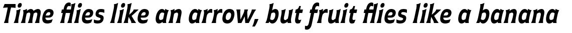 Plathorn Condensed Bold Italic