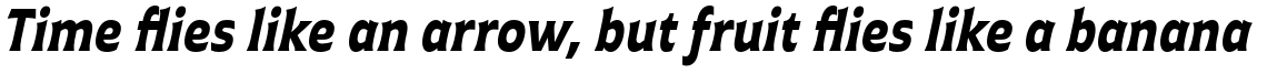 Plathorn Condensed Black Italic