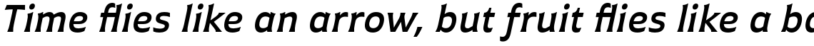 Plathorn Extended Demi Italic