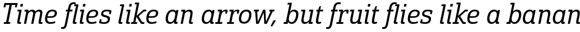 Solitas Slab Normal Book Italic