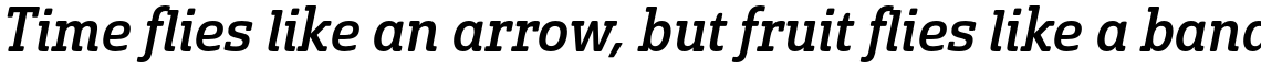 Solitas Slab Normal Medium Italic