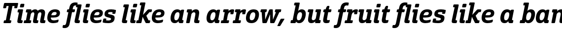 Solitas Slab Normal Demi Italic