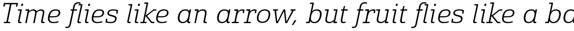 Solitas Slab Extended Light Italic