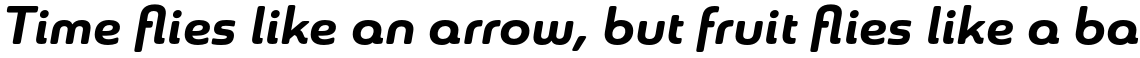 Sangli Extended ExtraBold Italic