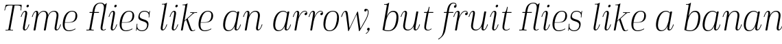 Cabrito Didone Condensed Light Italic