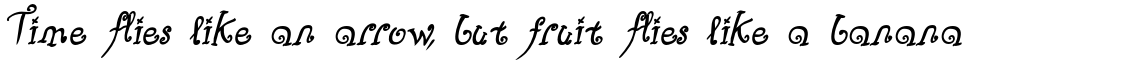 Fizgiger Alternate Bold Oblique