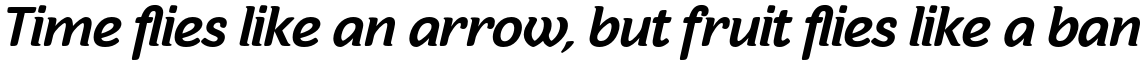 Sovba Bold Oblique