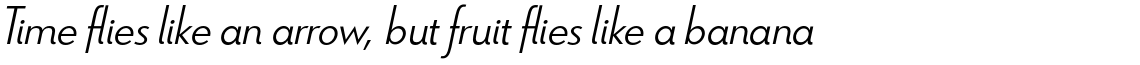 Le Havre Light Italic