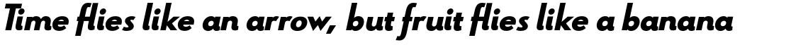 Le Havre Black Italic
