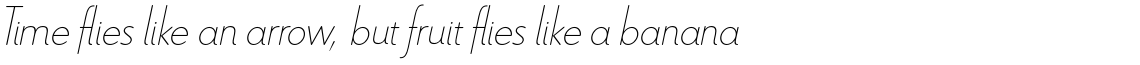 Le Havre Rounded Thin Italic