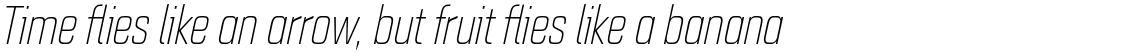 Quarca Condensed Light Italic