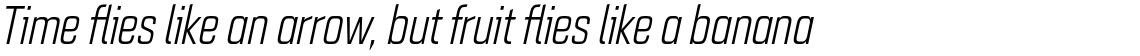 Quarca Condensed Book Italic