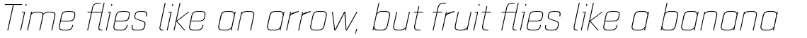 Quarca Extended Thin Italic