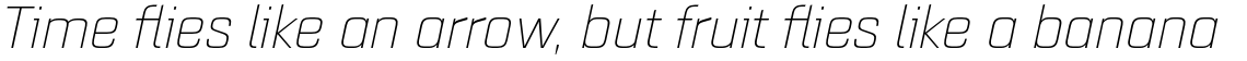 Quarca Extended Light Italic