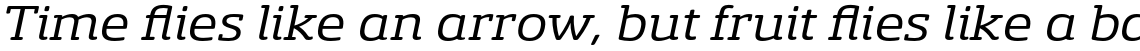 Sancoale Slab Soft Extended Regular Italic