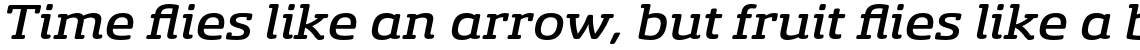 Sancoale Slab Soft Extended Medium Italic