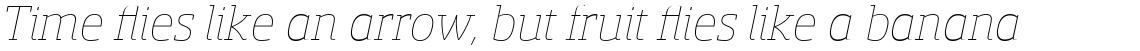 Sancoale Slab Soft Normal Thin Italic