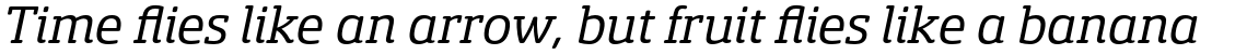 Sancoale Slab Soft Normal Regular Italic