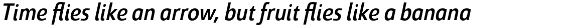 Savigny Medium Condensed Italic