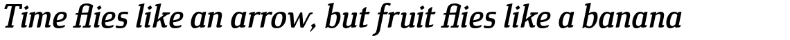 Cavole Slab Medium Italic