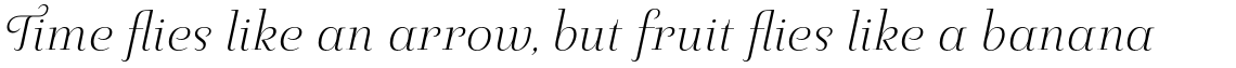 Pauline Didone Light Italic