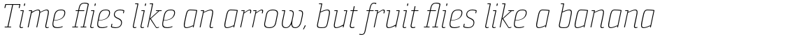 Sommet Slab Rounded Thin Italic