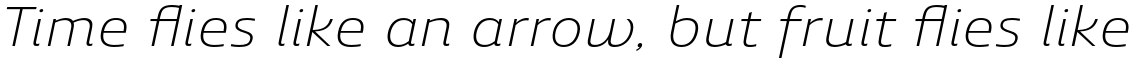 Ashemore Ext Light Italic