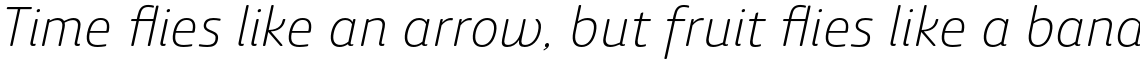 Ashemore Soft Norm Light Italic