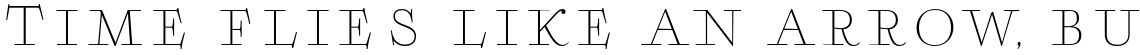 Boncaire Titling Thin