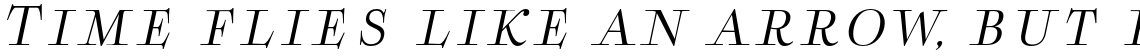 Boncaire Titling Regular Italic