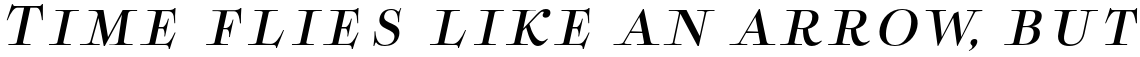 Boncaire Titling Medium Italic