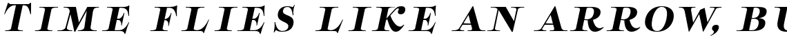 Boncaire Titling Black Italic