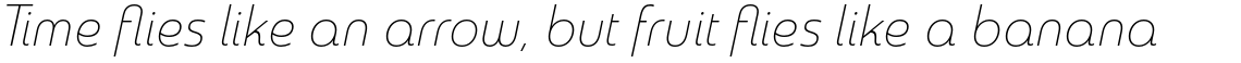 Madurai Normal Thin Italic