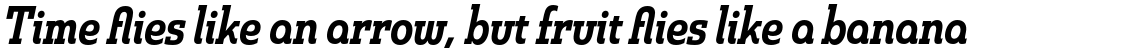 Madurai Slab Condensed Bold Italic