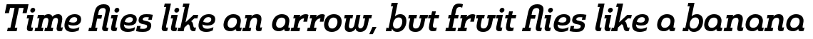 Madurai Slab Normal Demi Italic