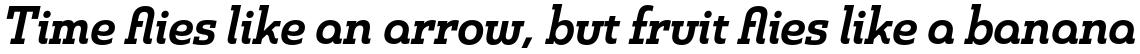 Madurai Slab Normal Bold Italic