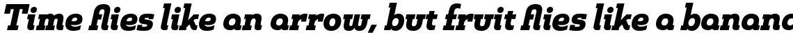 Madurai Slab Normal Black Italic