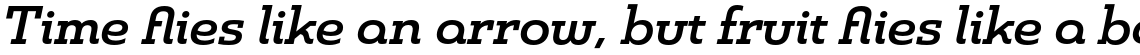 Madurai Slab Ext Demi Italic