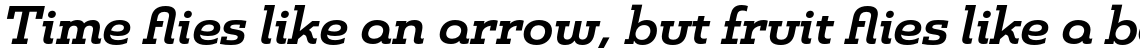 Madurai Slab Ext Bold Italic