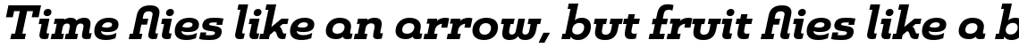 Madurai Slab Ext Extra Bold Italic