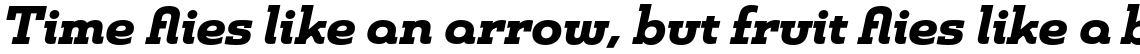 Madurai Slab Ext Black Italic