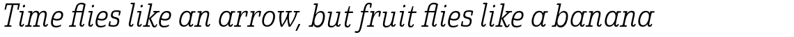 Quatie Condensed Light Italic